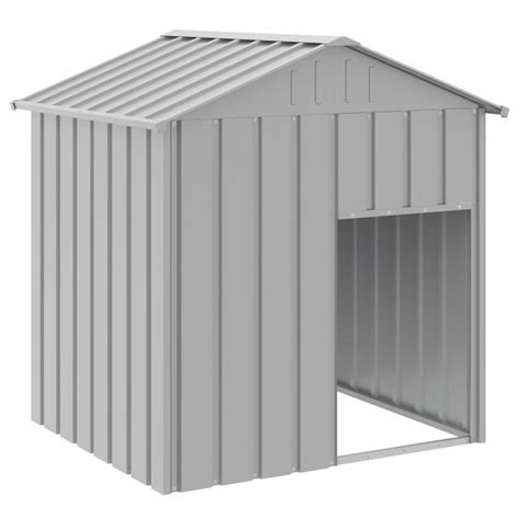 galvanized metal dog house|vidaXL Dog House .